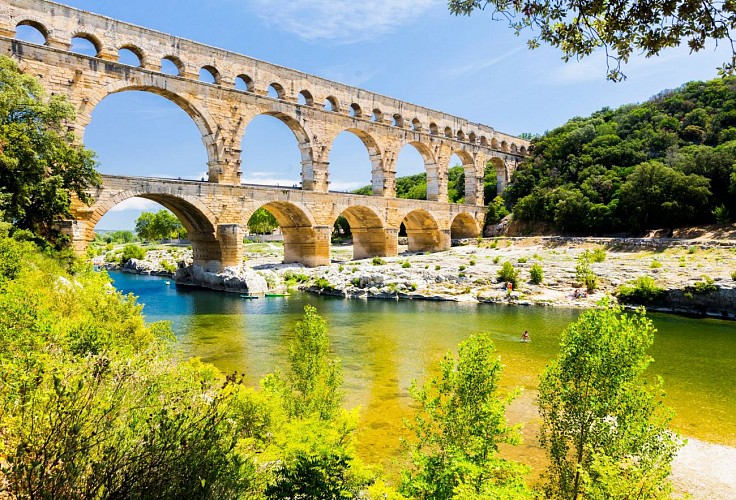Boucle cyclo-découverte de l'Uzège Pont du Gard