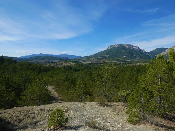Parcours VTT Le Plateau de Lussan