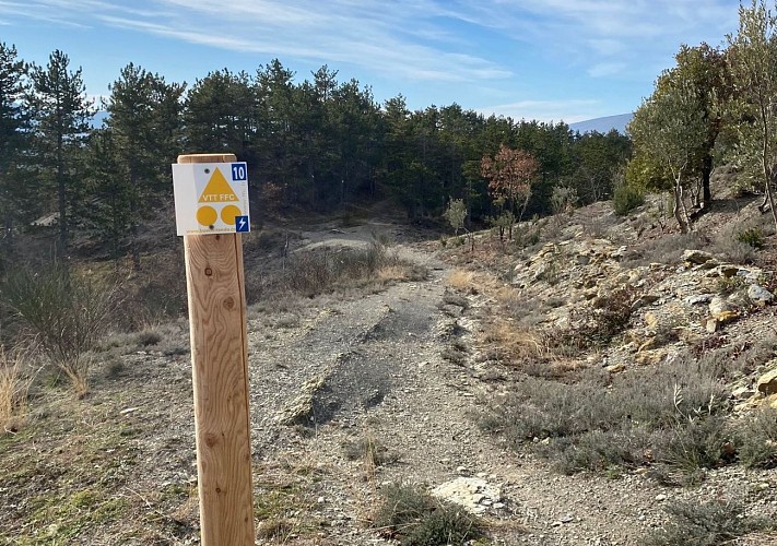 Parcours VTT Le Plateau de Lussan