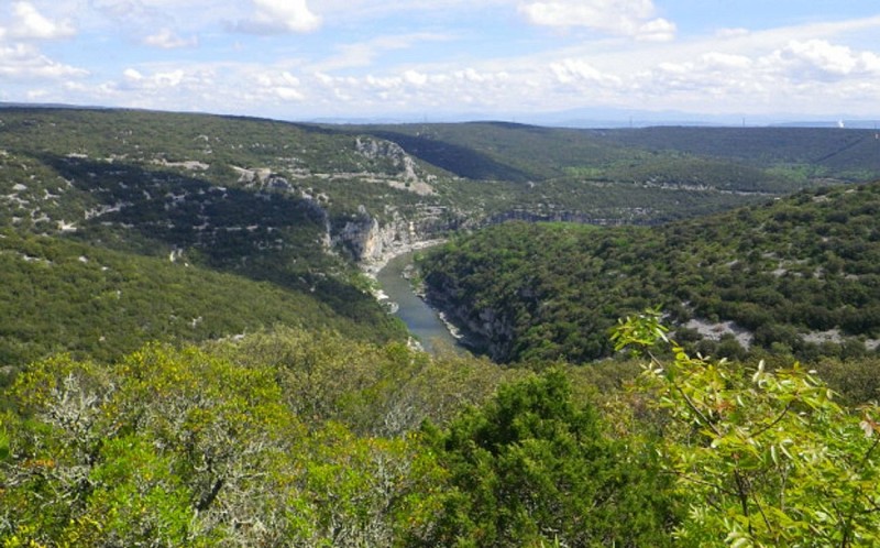 Parcours VTT Les Gorges de l'Ardèche