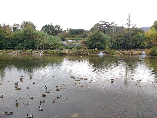 Parcours à la découverte du patrimoine hydraulique de Quissac: Un Fleuve et ses Hommes