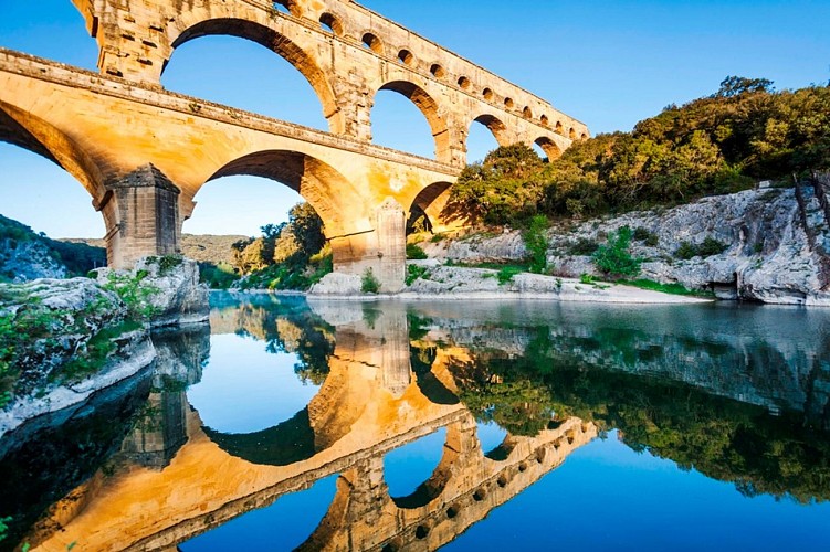Voie verte du Pont du Gard : de Beaucaire à Uzès