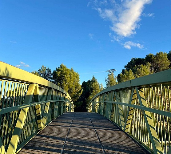 Voie verte du Pont du Gard : de Beaucaire à Uzès