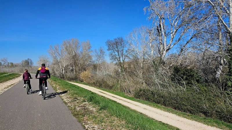 Voie verte Beaucaire Fourques