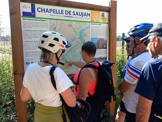 Voie verte Beaucaire Fourques
