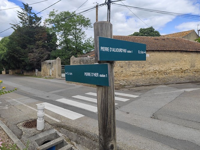 Sentier d'interpretation de la Pierre_Vers-Pont-du-Gard