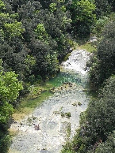 Concluses de Lussan interpretation trail