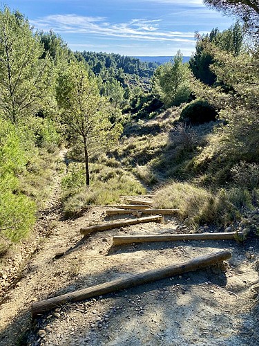Sendero Les Fosses de Fournès