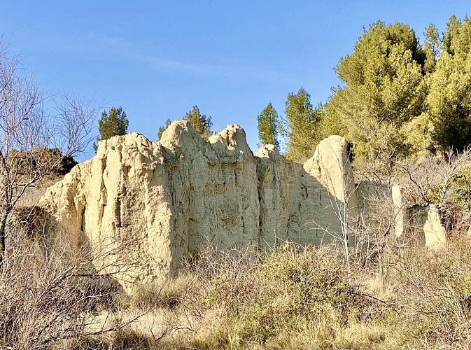 Sendero Les Fosses de Fournès