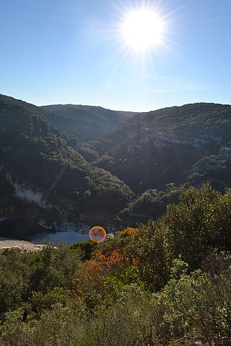 In the heart of the Gorges du Gardon