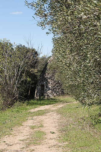 Der Pfad der Capitelles de Blauzac