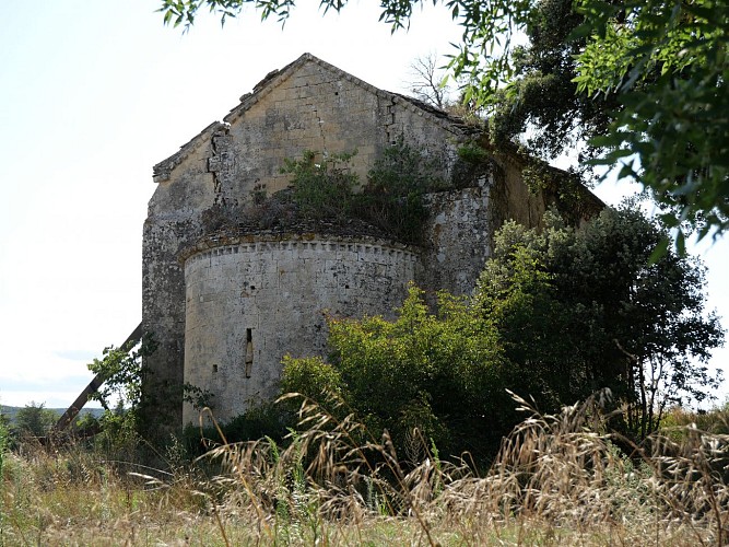I resti dell'acquedotto romano Vers pont du Gard