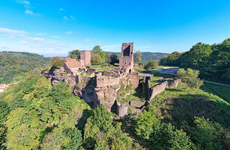 Boucle vélo Saverne, Vallée de Éclusiers et Rocher de Dabo