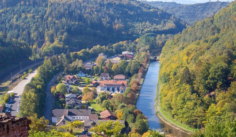 Boucle vélo Saverne, Vallée de Éclusiers et Rocher de Dabo