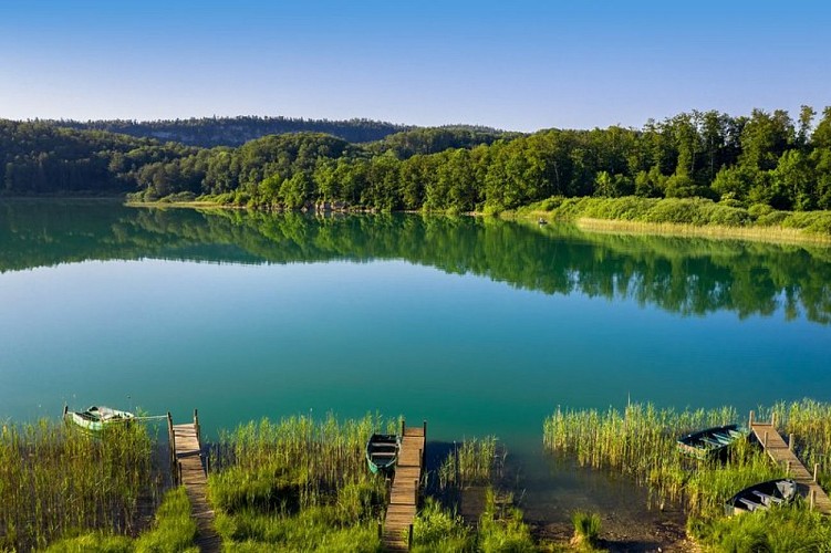 Lac de Narlay - vue drone