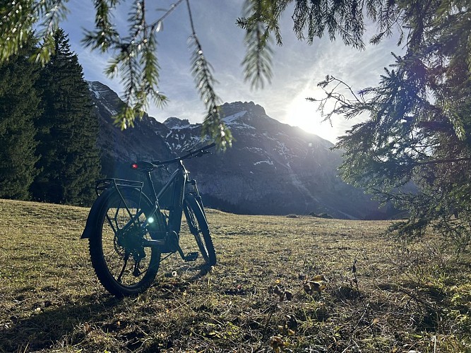 MTB looping - Mont-Saxonnex