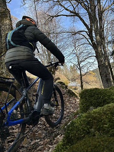 MTB looping - Mont-Saxonnex