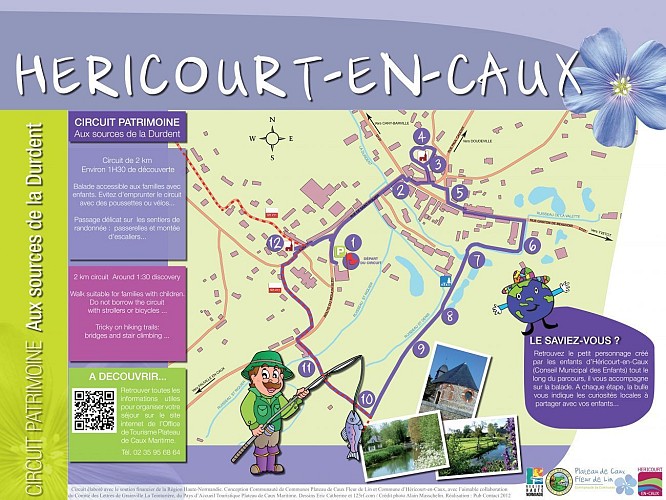 Circuit patrimoine Aux Sources de la Durdent