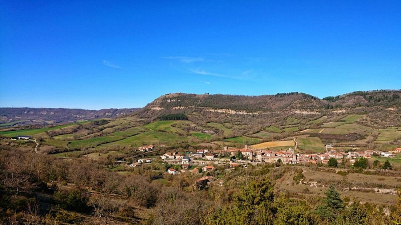 Panorama sur Ste-Eulalie du Cernon