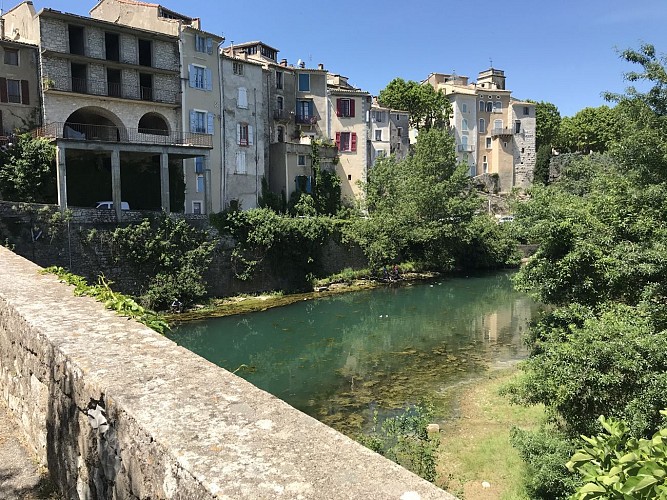 Petite boucle du Coutach - Départ de Sauve