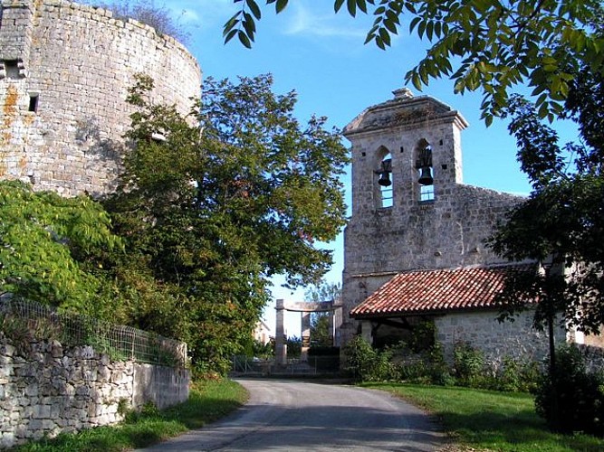 Village de Castelnau sur l'Auvignon