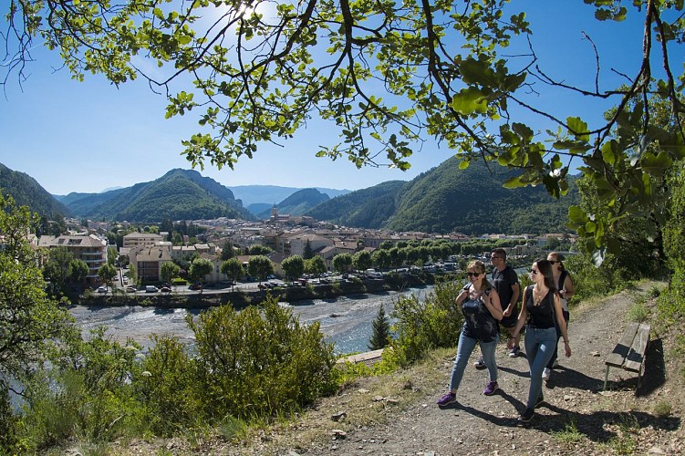 Sentier de Caguernard N°4 Digne-les-Bains