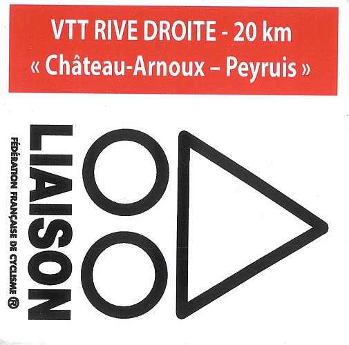Liaison VTT - Château-Arnoux - Peyruis