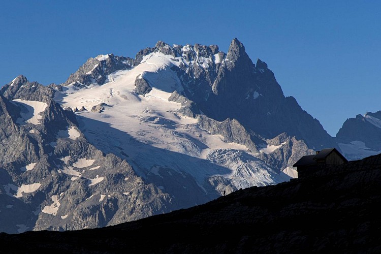 Lac du Goléon depuis les Hières