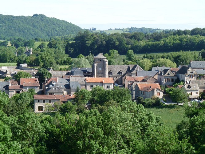 Panorama sur La Bastide l'Evêque