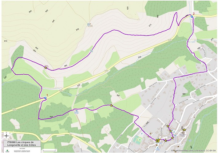 The Longevette and côtes cirques