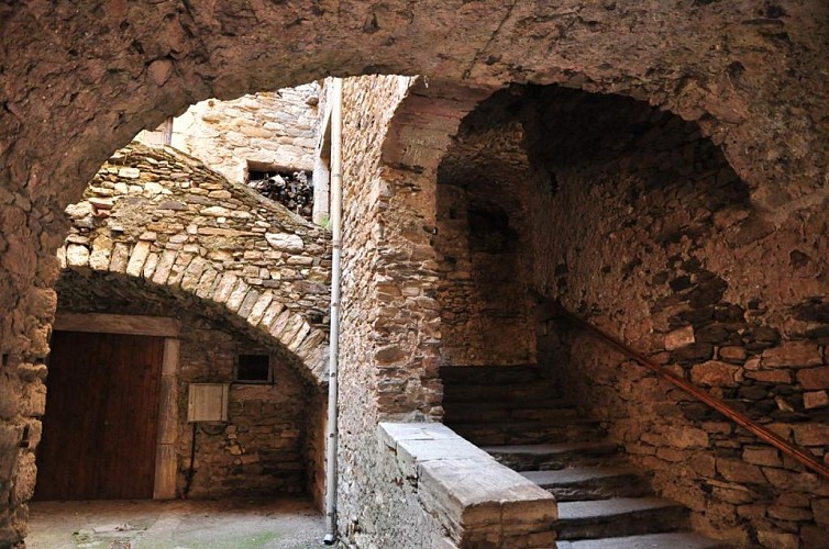 Olargues - Visite Patrimoniale - Escalier Commanderie