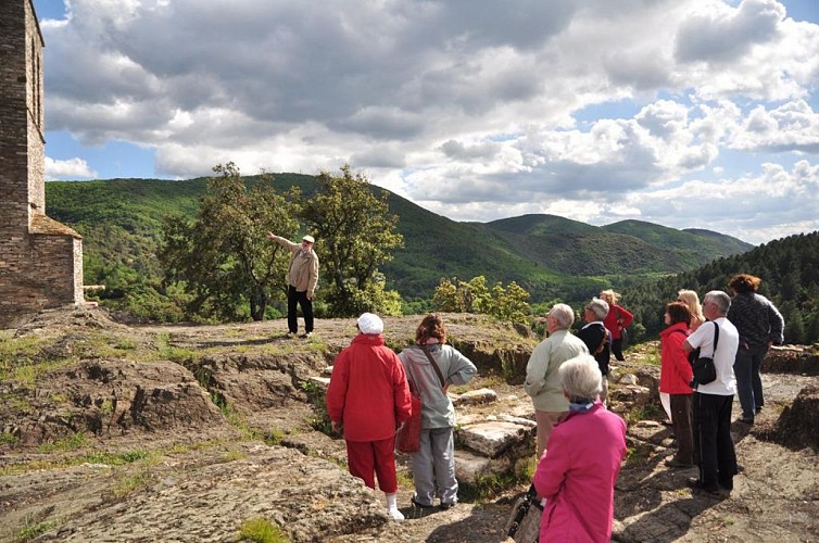 Olargues - Visite Patrimoniale - Visite commentée castrum