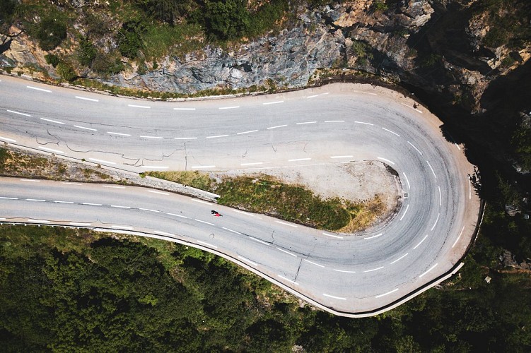 Road cycling - Alpe d'Huez climb