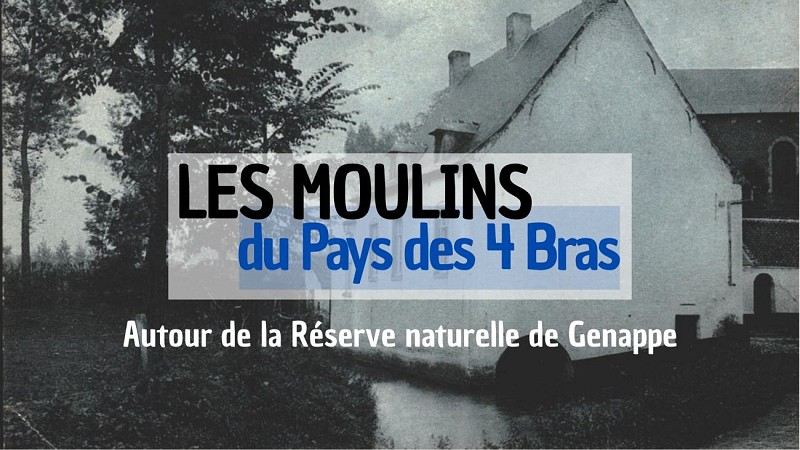 Les Moulins du Pays des 4 Bras - Autour de la Réserve naturelle de Genappe