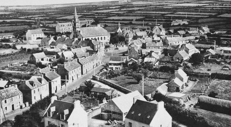 Le bourg vers 1950-1960