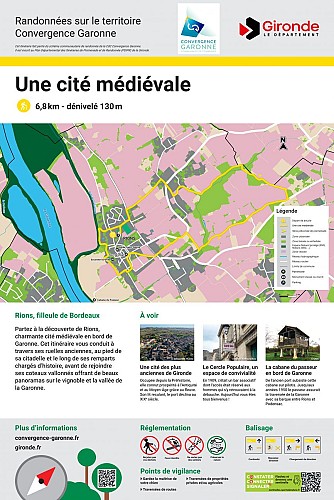 Rions, une cité médiévale
