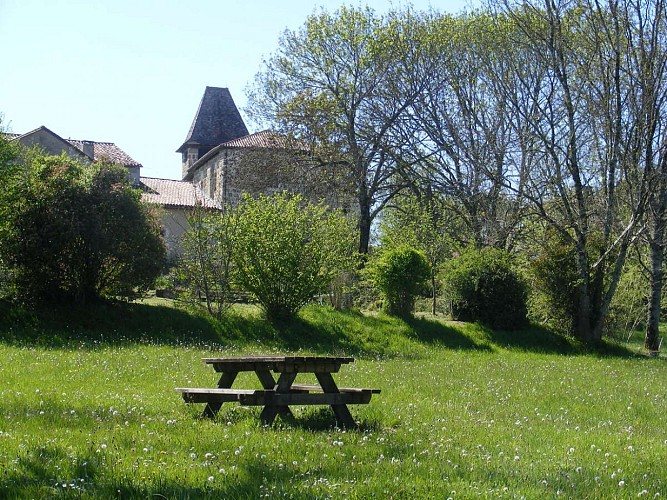 Espace détente à Saint André de Double 2