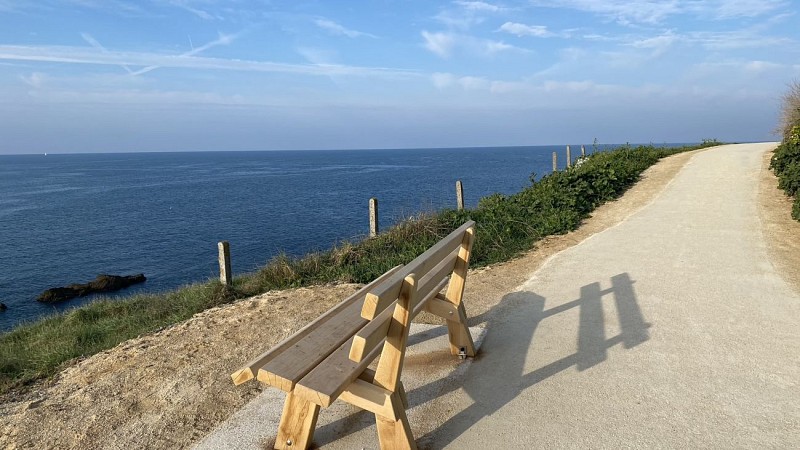 Clohars-Carnoët - Promenade accessible depuis le mat pilote