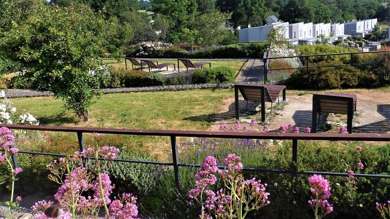 Les jardins suspendus près de la mairie