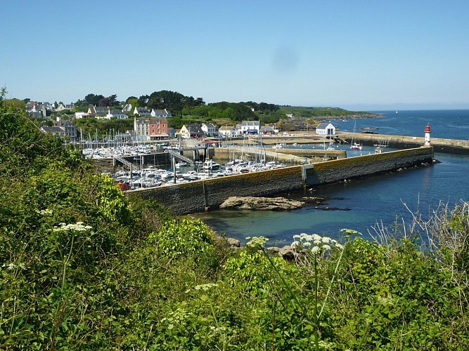 Vue sur le port