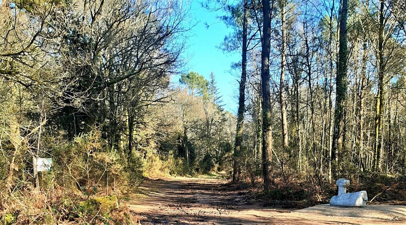 Le carrefour de la croix de Plouay