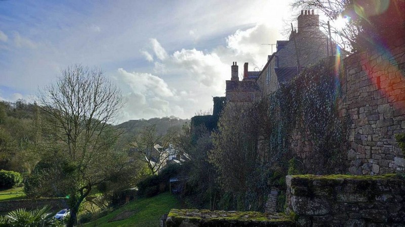 Le rempart - Porte d'en Bas | Moncontour