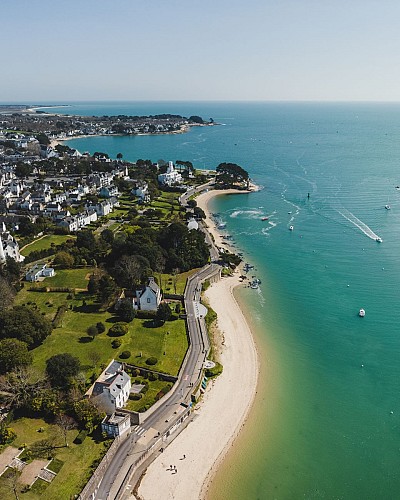 La corniche à Bénodet