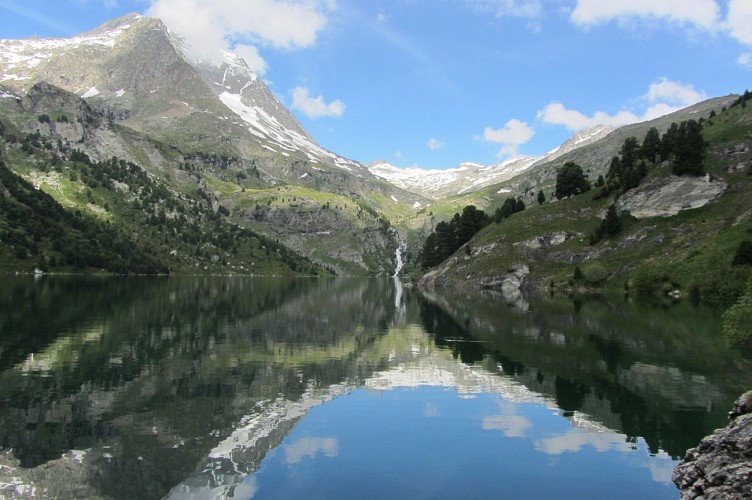 2-daagse wandeling naar de Fond d'Aussois - Etappe 1 - Van de parkeerplaats Carrière naar de Fond d'Aussois Refuge
