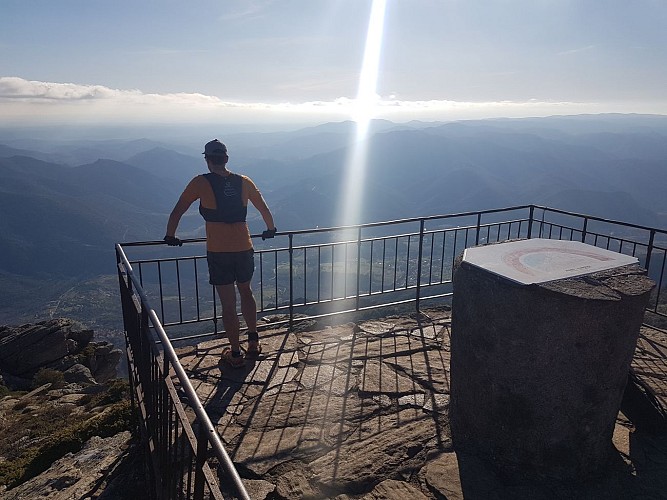Table d'orientation du Caroux