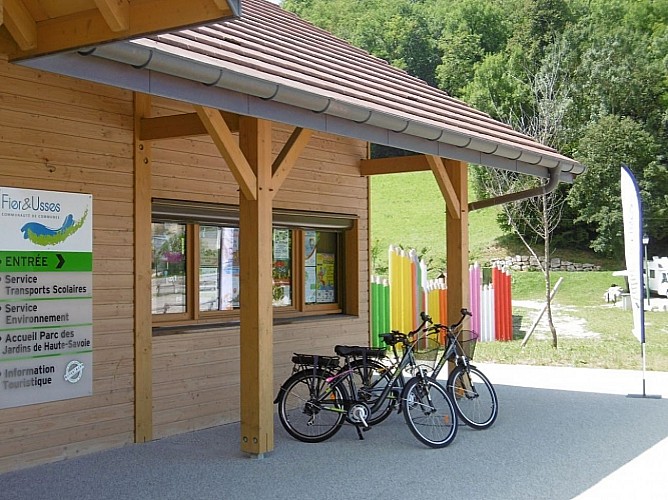 Itinéraire vélo - Du lac de La Balme au lac d'Annecy (par Albigny)