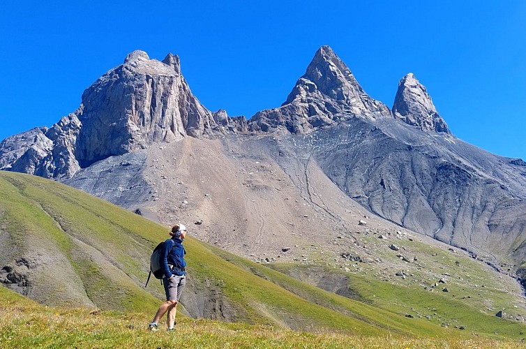 Tour des Aiguilles d'Arves - 2. Etappe - Vom Chalet de la Croë zum Chalet du Perron
