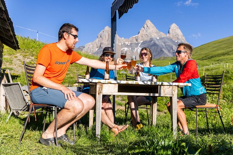 Tour des Aiguilles d'Arves - Stage 2 - From Chalet de la Croë to Chalet du Perron