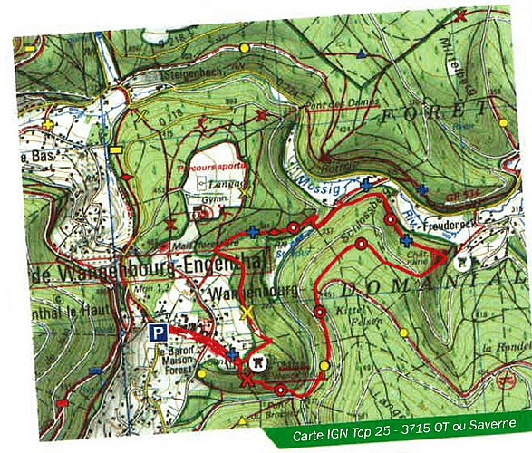 Quick walk around Wangenbourg's and Freudeneck's castles