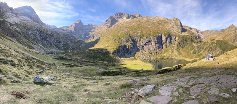Lac et refuge Espingo